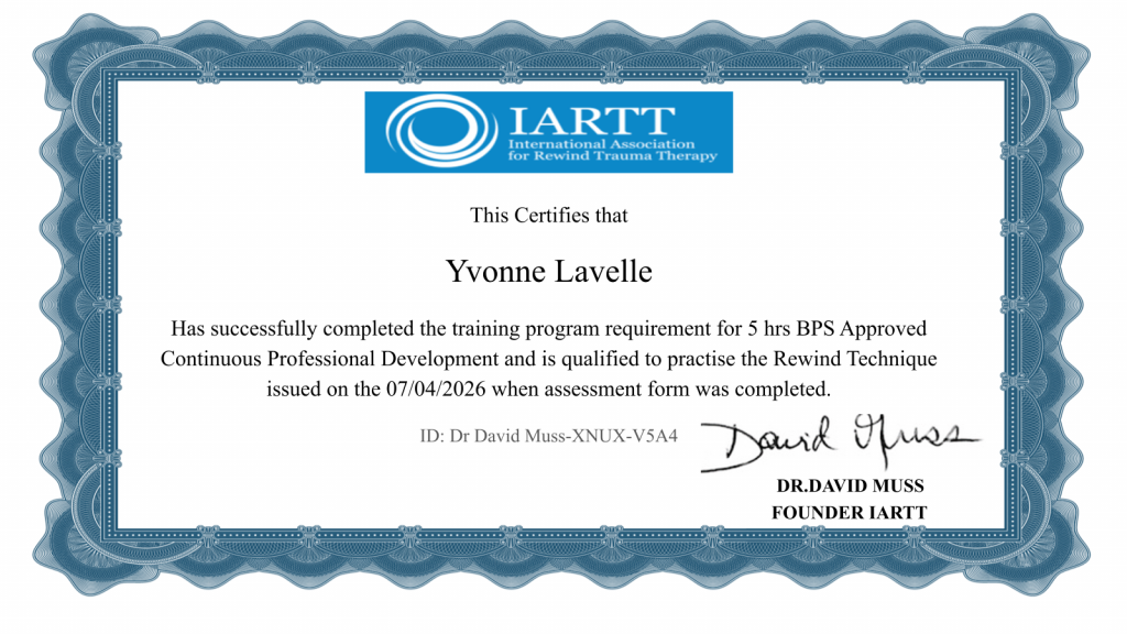 REWIND Technique for Trauma/PTSD